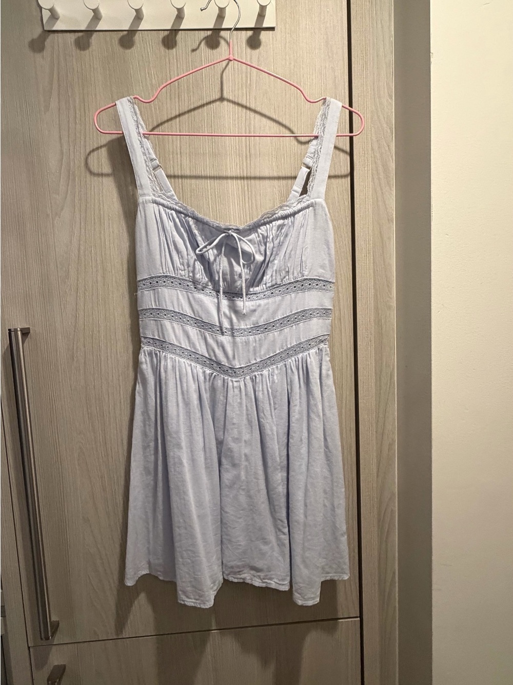 Brand New Abercrombie & Fitch Playsuit Romper with Lace Trim Size XSP